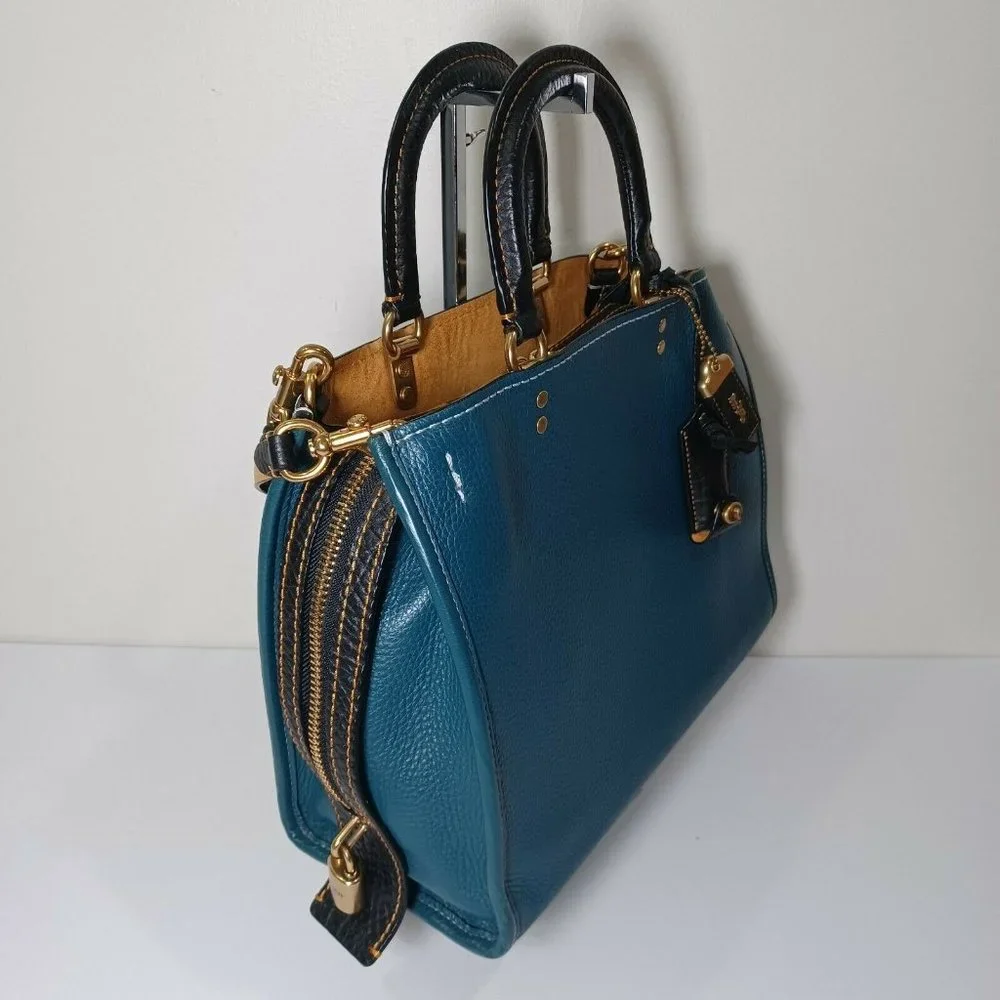 Coach 1941 Rogue 30 1st Generation Mineral Green Lock & Key Hang tag RARE - Picture 4 of 12